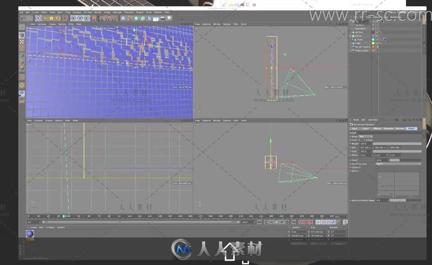 创建第一个电影预告片AE和C4D图形视频教程