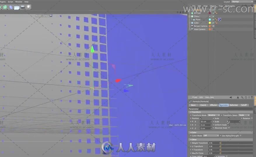 创建第一个电影预告片AE和C4D图形视频教程