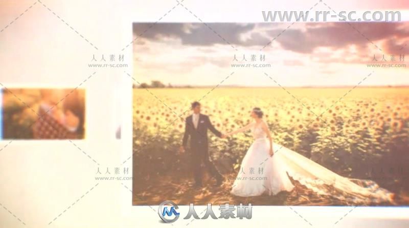 美丽光晕优雅时尚照片空间切换幻灯片相册动画AE模板Videohive Photo Slideshow 20...