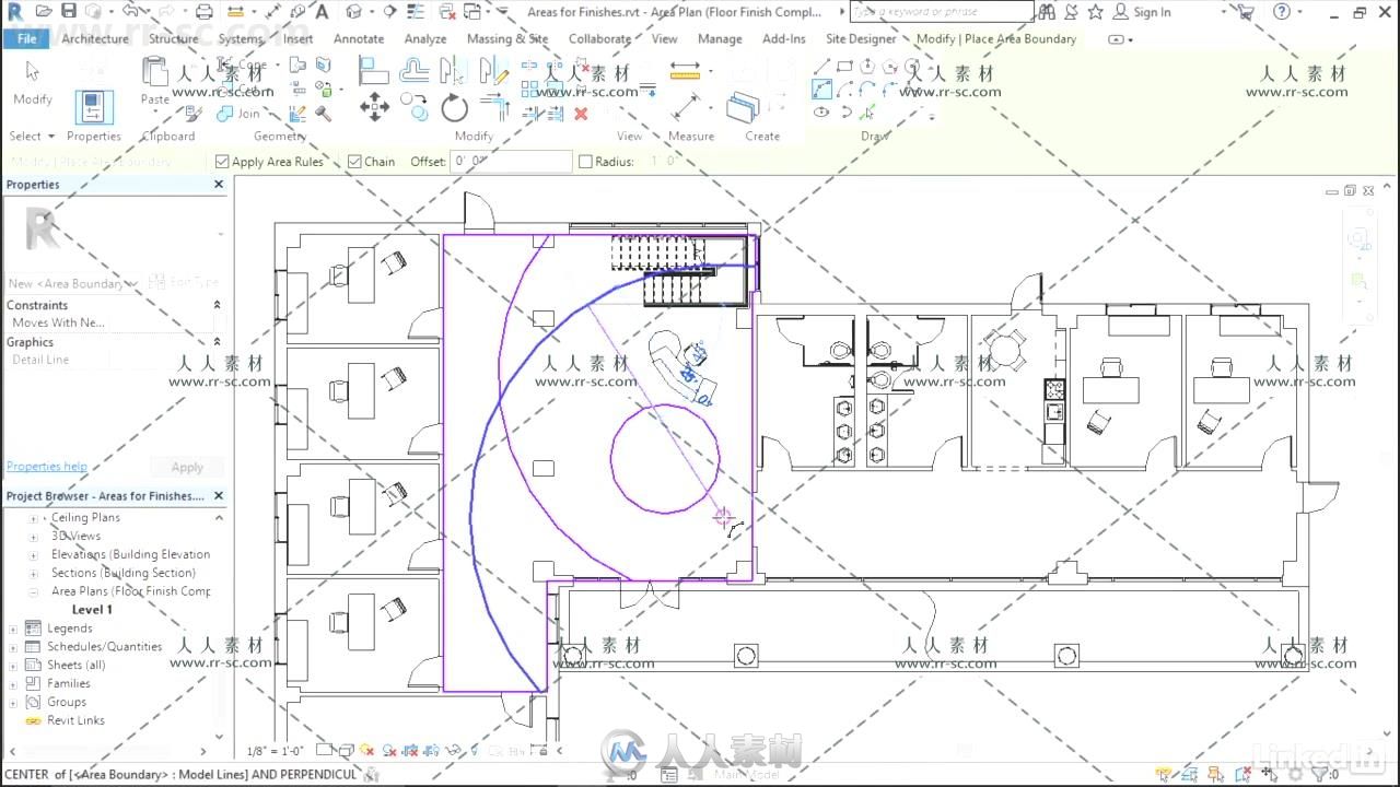 Revit区域计算技术训练视频教程 Revit Areas