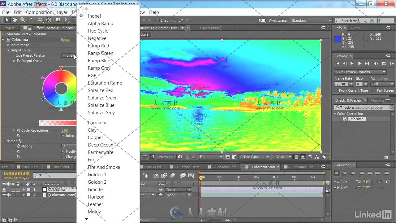 AE大师班之色彩分级技术视频教程 After Effects Guru Color Grading Footage