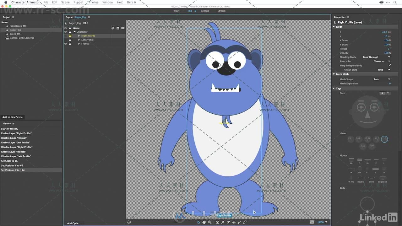 AE大师班之角色动画技术视频教程 After Effects Guru Character Animator