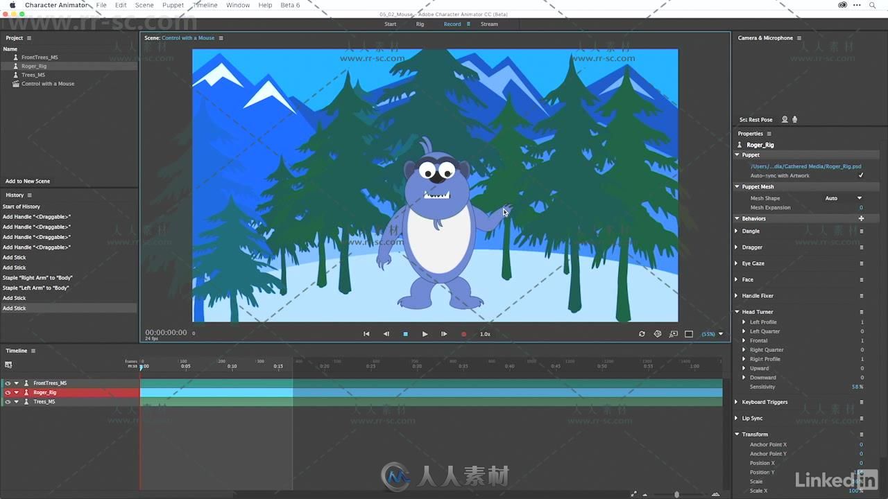 AE大师班之角色动画技术视频教程 After Effects Guru Character Animator