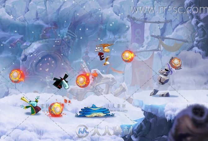 《雷曼传奇 Rayman Legends》游戏场景设计