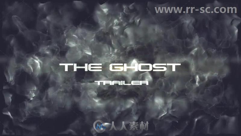 神秘黑暗烟雾展示影视片头视频包装AE模板 The Ghost Trailer