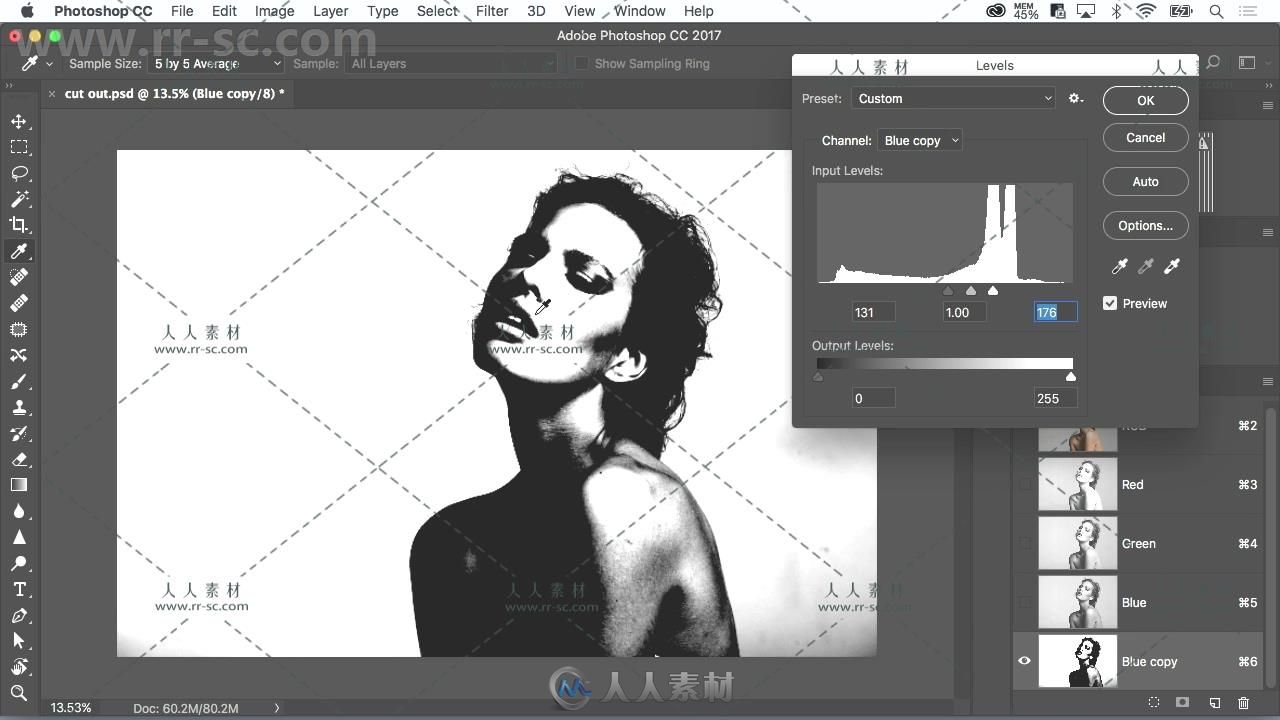 PS美女肖像高级遮罩技术训练视频教程 CREATIVELIVE CREATING ADVANCED MASKS CHRIS...