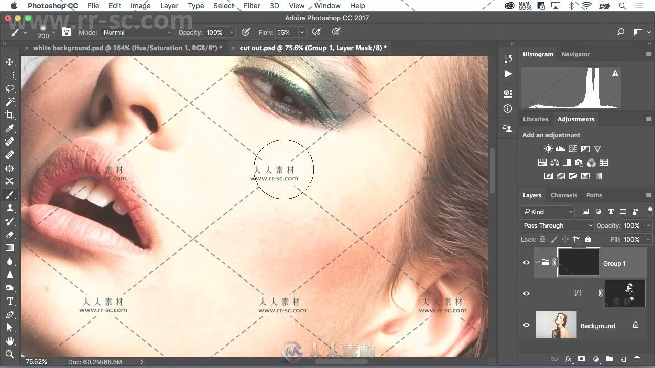 PS美女肖像高级遮罩技术训练视频教程 CREATIVELIVE CREATING ADVANCED MASKS CHRIS...