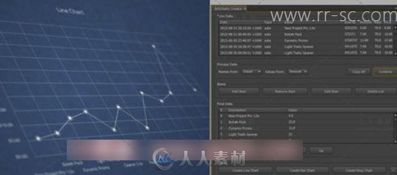 AE脚本 快速创建数据信息图表动画带视频教程 v1.04版本