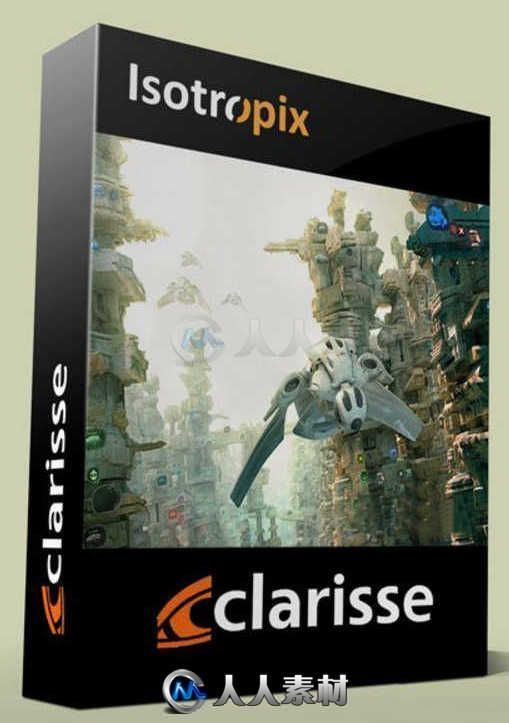 Clarisse IFX动画渲染软件V3.5版 ISOTROPIX CLARISSE IFX V3.5 X64 WIN