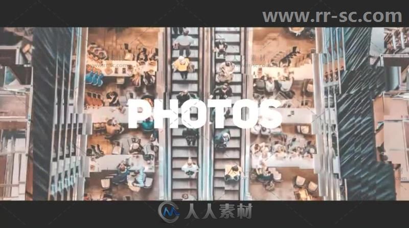 干净明亮三维图文展示幻灯片相册动画AE模板 Videohive Clean 3D Opener 19806903