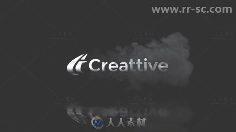 震撼火焰燃烧烟雾展示电影标志Logo演绎AE模板 Videohive Fire Reveal Logo 20264409