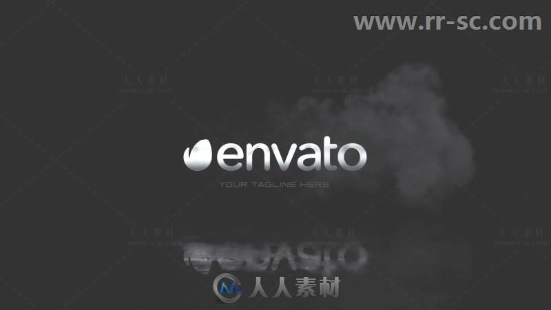 震撼火焰燃烧烟雾展示电影标志Logo演绎AE模板 Videohive Fire Reveal Logo 20264409