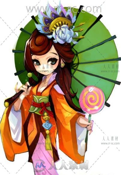 《QQ仙灵》绝美游戏原画