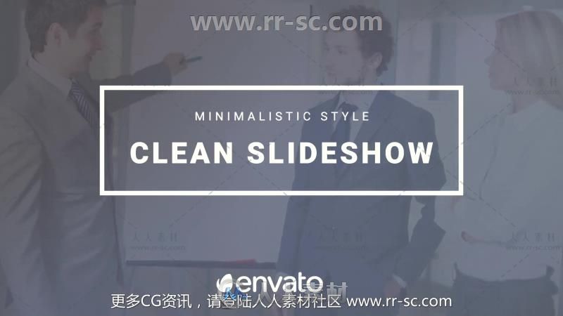 干净简洁的企业商务宣传片展示视频包装AE模板 Videohive Clean Corporate 19316443