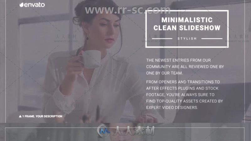 干净简洁的企业商务宣传片展示视频包装AE模板 Videohive Clean Corporate 19316443