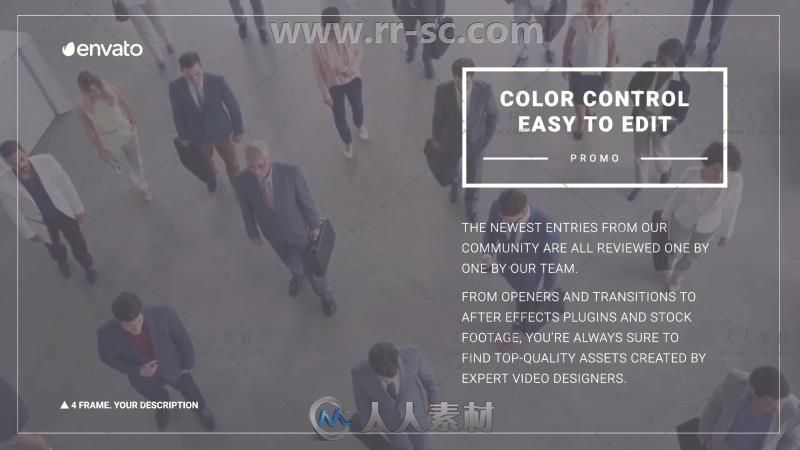 干净简洁的企业商务宣传片展示视频包装AE模板 Videohive Clean Corporate 19316443