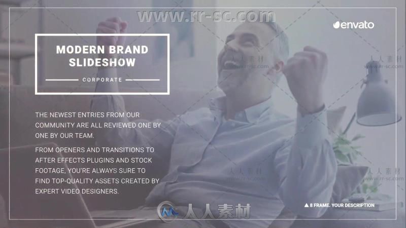 干净简洁的企业商务宣传片展示视频包装AE模板 Videohive Clean Corporate 19316443