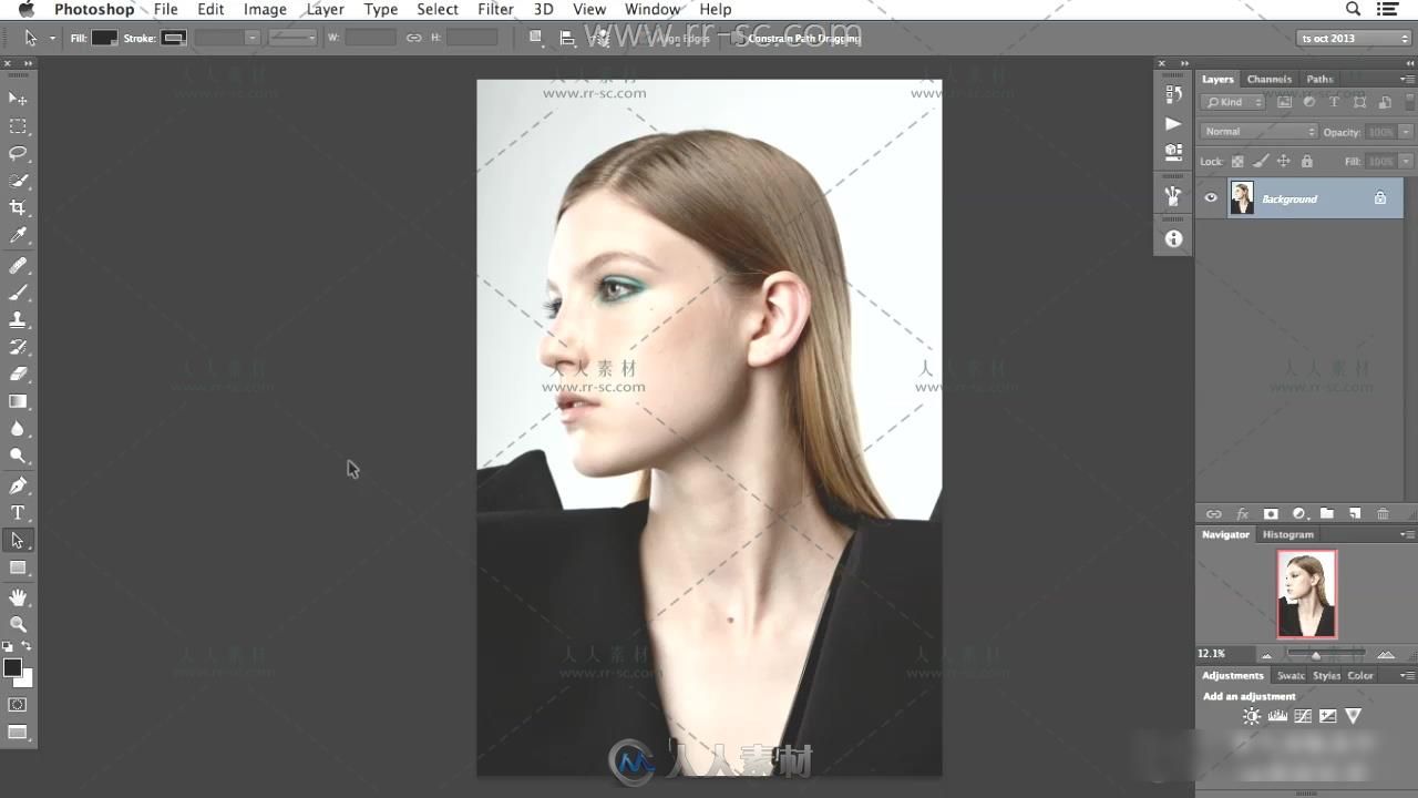 非常实用的 Photoshop 头发修饰技术视频教程