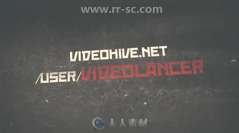 杂渍风格悬疑侦探故事军事战争预告片视频包装AE模板 Videohive Detective S...