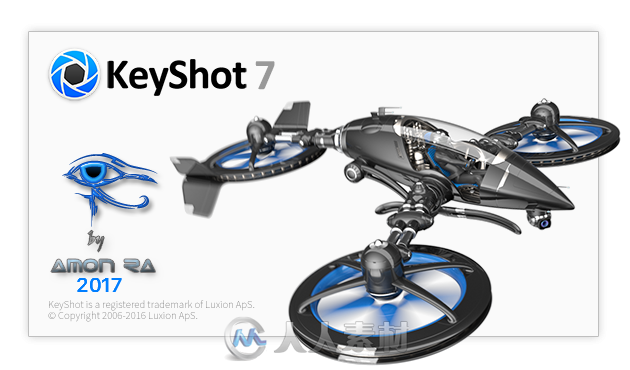 KeyShot实时光线追踪渲染软件V7.0.438版 LUXION KEYSHOT PRO 7.0.438 WIN X64