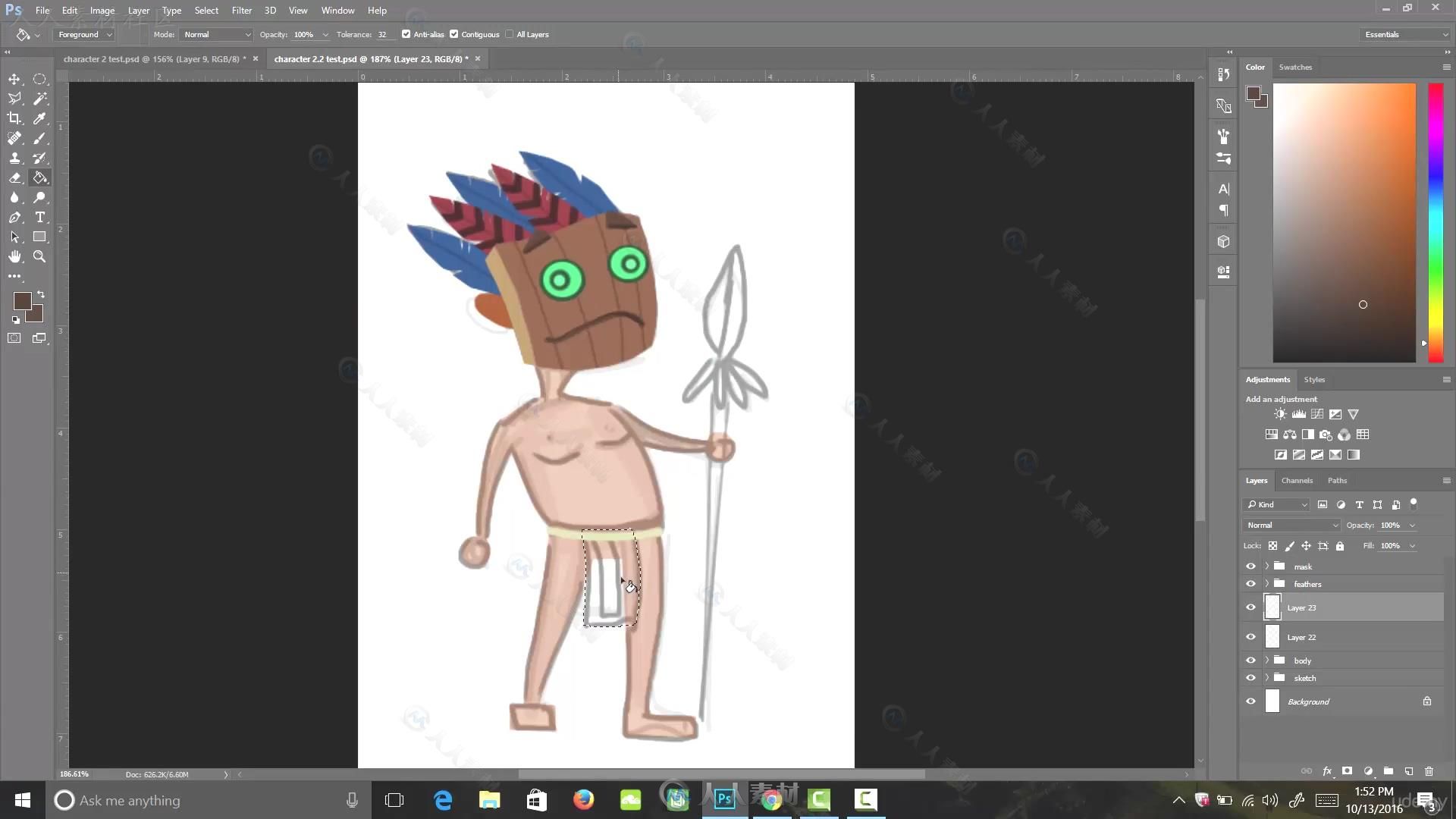 2D游戏角色设计与动画视频教程 UDEMY THE ULTIMATE 2D GAME CHARACTER DESIGN &amp; AN...