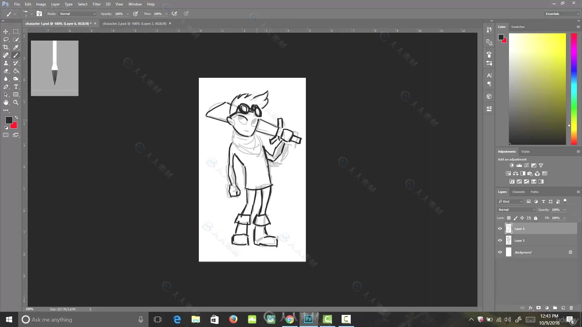 2D游戏角色设计与动画视频教程 UDEMY THE ULTIMATE 2D GAME CHARACTER DESIGN &amp; AN...