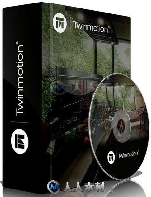 Twinmotion建筑虚拟软件V2018版 ABVENT TWINMOTION 2018 MULTILINGUAL