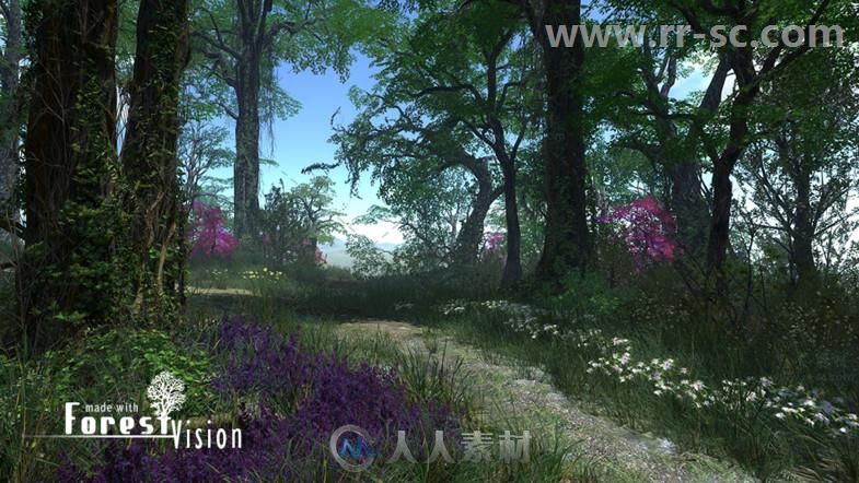 简单的树干树叶优化工具植物3D模型Unity游戏素材资源