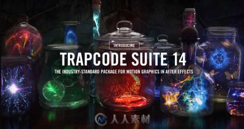 RedGiant Trapcode红巨星视觉特效AE插件包V14.0.0版 RED GIANT TRAPCODE SUITE 14....