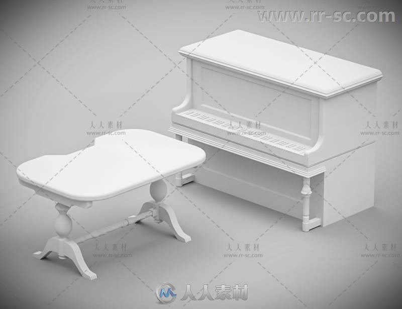 简单优雅的早期酒吧场景环境3D模型合辑