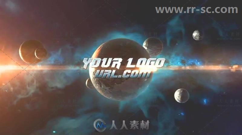 史诗大气震撼宇宙行星穿梭影视标题展示幻灯片AE模板Videohive Epic Space Titles ...