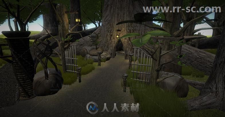 不同风格的终极幻想环境3D模型Unity游戏素材资源