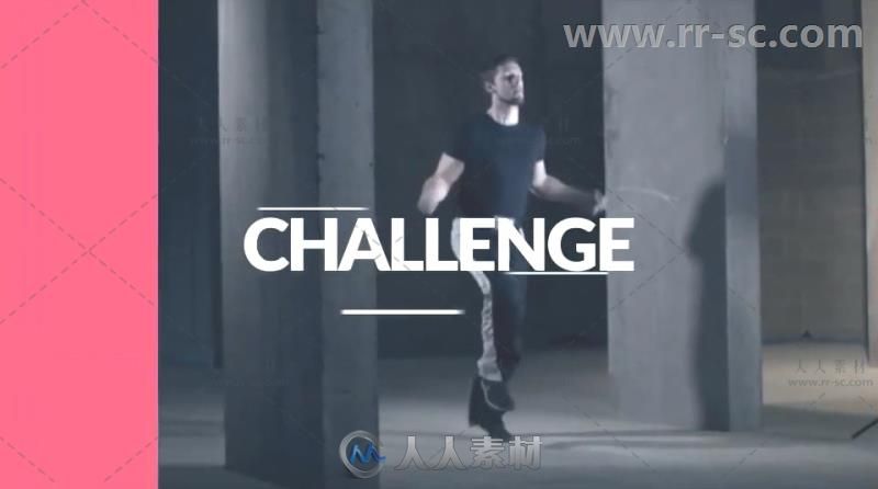 现代动感健身运动片头宣传视频包装AE模板Videohive Workout Motivation Opener 20...