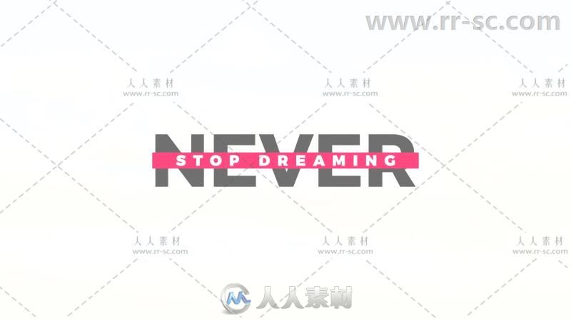 30款现代通用和干净的文字字幕标题排版动画AE模板 Videohive 30 Universal Text A...