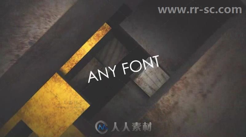 炫酷史诗摇滚乐队歌曲图文排版展示动画AE模板Videohive Quick Music Lyrics 19605...