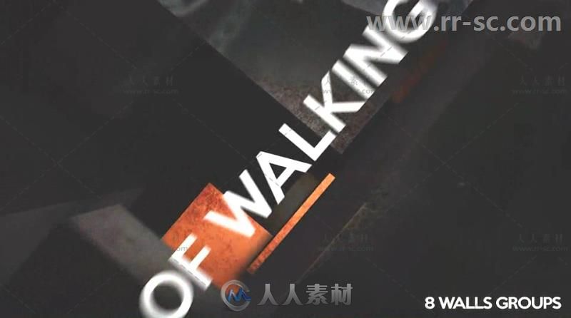 炫酷史诗摇滚乐队歌曲图文排版展示动画AE模板Videohive Quick Music Lyrics 19605...