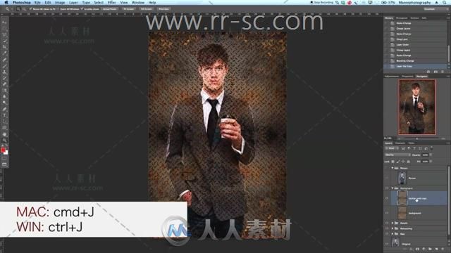 完整的人物肖像修饰过程Photoshop视频教程