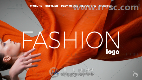 时尚动感标志展示Logo演绎AE模板 Videohive Fashion Stomp Logo 20337421