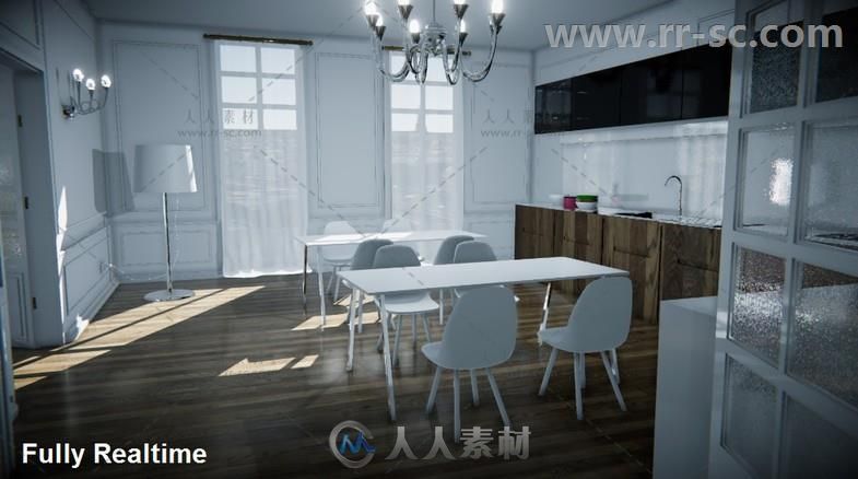 强大的ArchViz风格场景照明工具教学完整项目Unity游戏素材资源