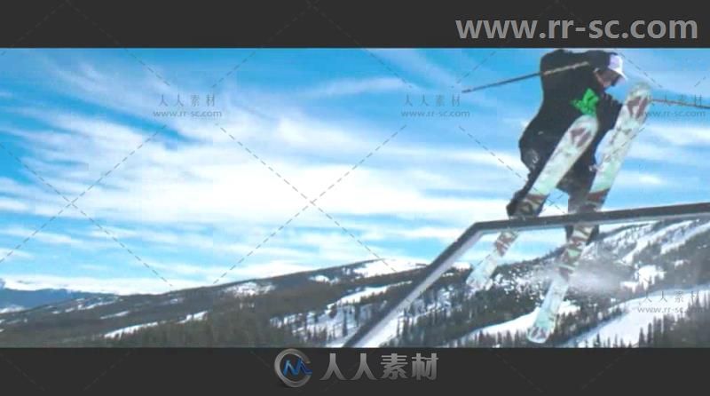 动感故障效果极限体育运动展示视频包装AE模板 Videohive Sports Promo 19352937