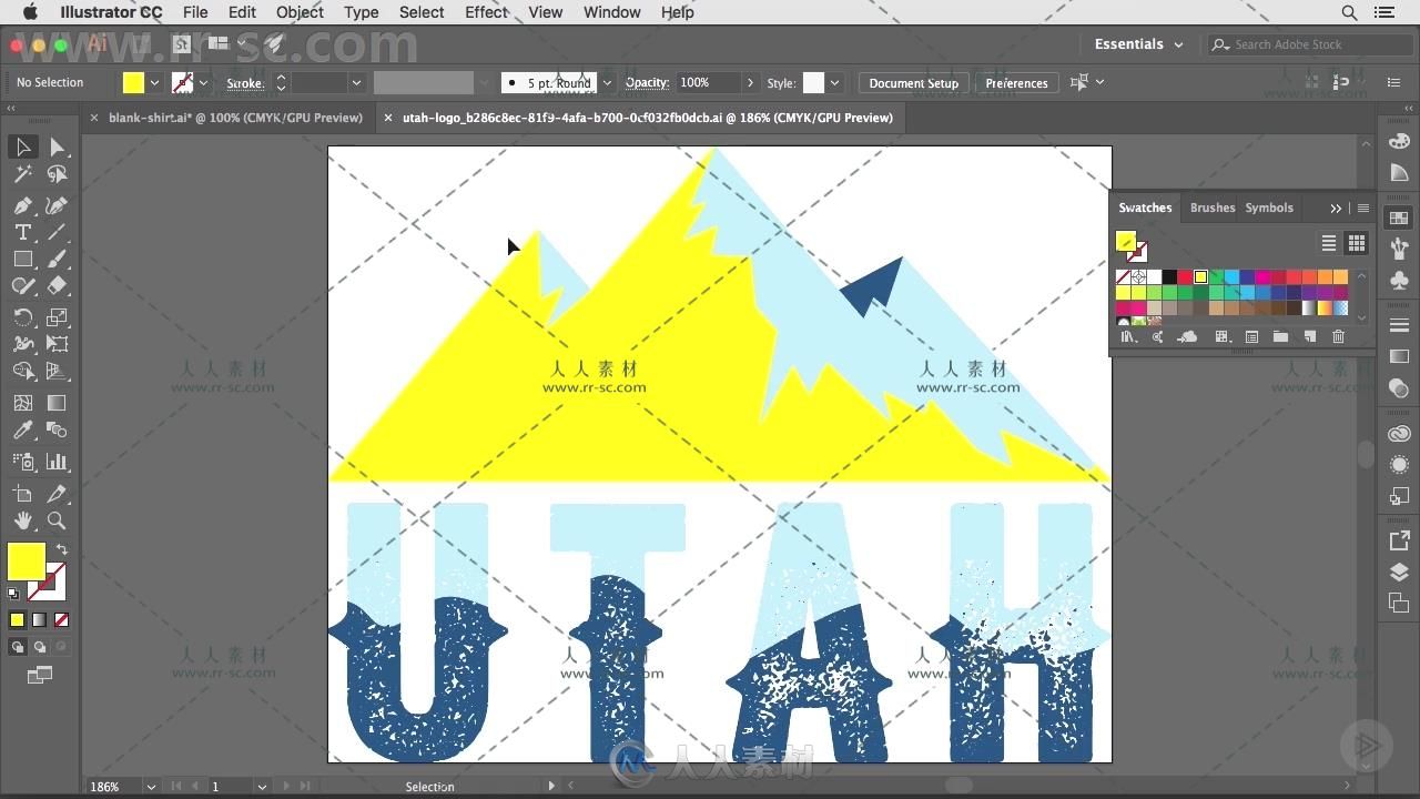 IllustratorT恤设计工作流程训练视频教程 PLURALSIGHT ILLUSTRATOR CC CREATING A ...