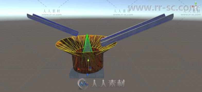 快速简单的3D网格对撞机物理脚本Unity游戏素材资源