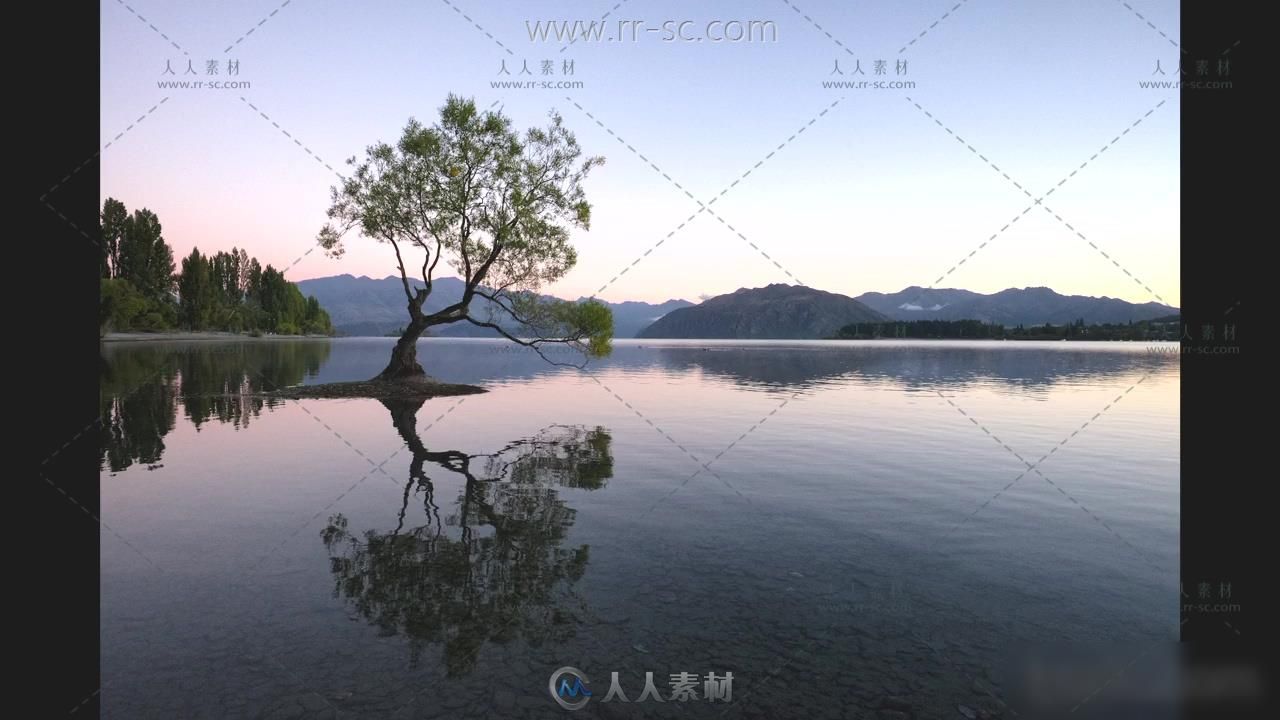 大师在新西兰的瓦纳卡湖摄影视频教程