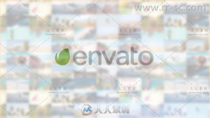 美丽时尚动感梦幻光斑夏季旅行宣传片视频包装AE模板Videohive  Traveler Opener 2...