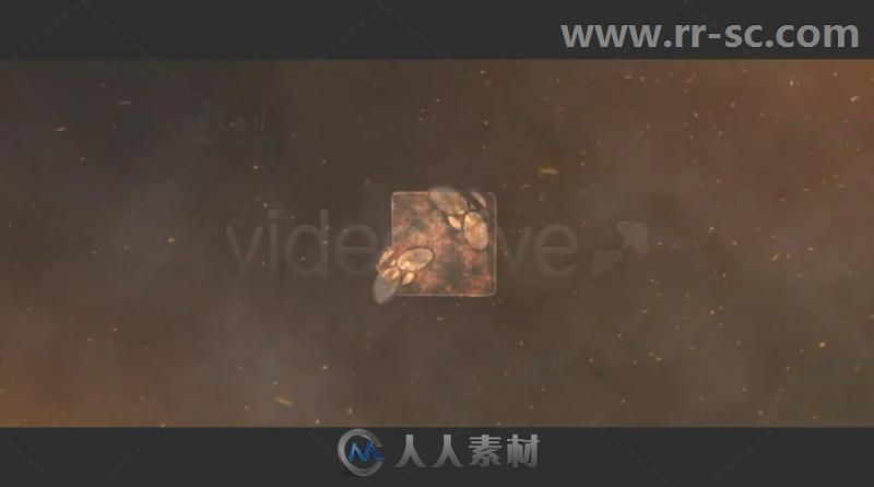 史诗火焰烟雾标志展示消散Logo演绎AE模板 Videohive Heaven and Hell 3945043