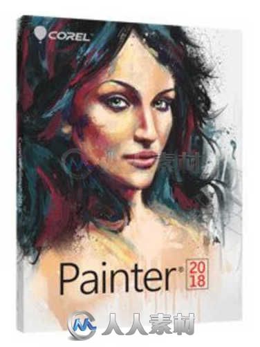 Painter 2018数字美术绘画软件V18.1.0.621版 COREL PAINTER 2018 V18.1.0.621 WIN MAC