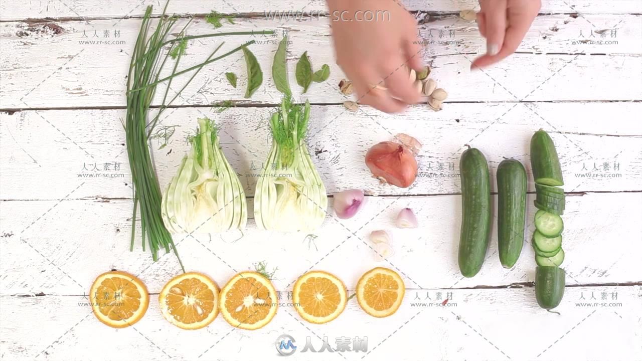 独特的食品摄影视频教程