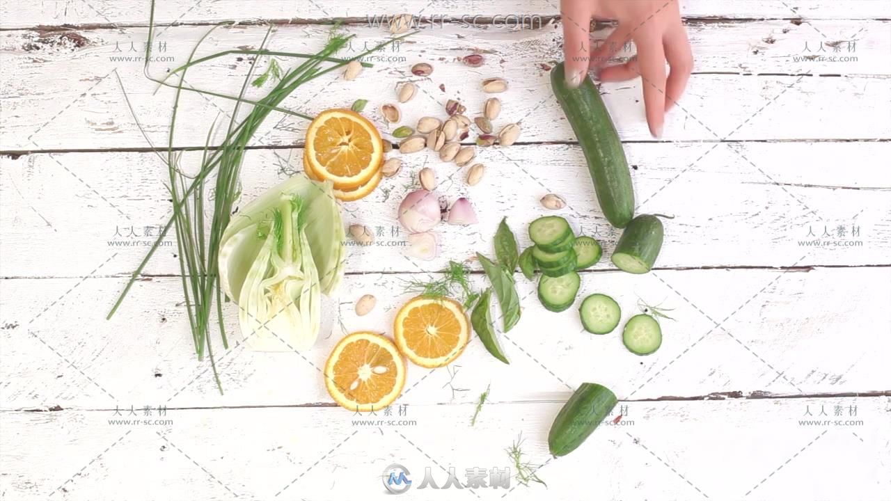 独特的食品摄影视频教程