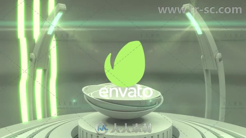 创意简单机械工作标志展示Logo演绎AE模板Videohive Mechanical Logo Reveal 15601...