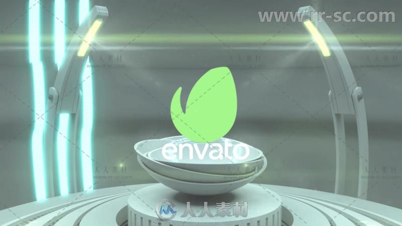 创意简单机械工作标志展示Logo演绎AE模板Videohive Mechanical Logo Reveal 15601...